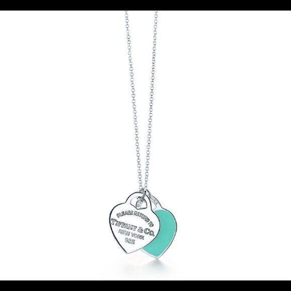 Tiffany & Co. Jewelry - Tiffany and Co. Return to Tiffany Mini Blue Enamel Necklace